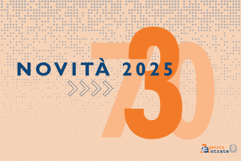 Scopri di più sull'articolo NOVITA’ 730/2025
